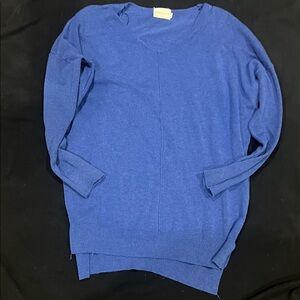 Dreamers Navy V-Neck Top